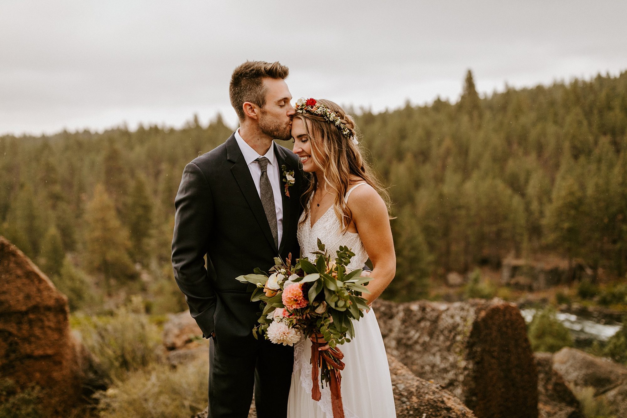 Bend Oregon Mt Bachelor Village Wedding Reception